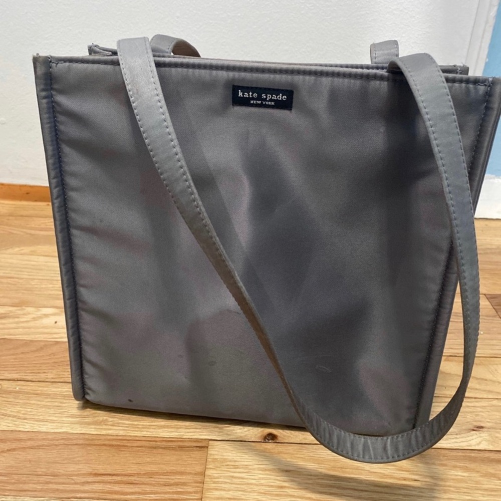 Kate Spade Gray Tote Bag